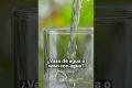 ¿Vaso de agua o vaso con agua?