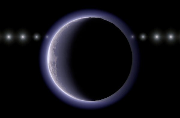 Detectan atmósfera en un pequeño objeto transneptuniano, más allá de Plutón