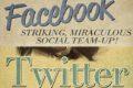 ¿Cómo sería la publicidad de las más famosas redes sociales si fuesen creadas en los años cincuenta?