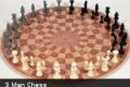 Te presentamos el 3 Man Chess, ajedrez circular para 3 jugadores