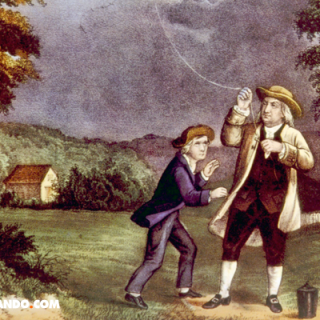 De una chispa al pararrayos: Benjamin Franklin y la electricidad