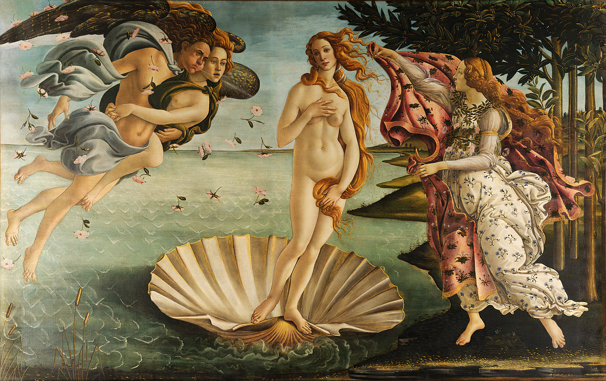 El Nacimiento de Venus - Sandro Botticelli