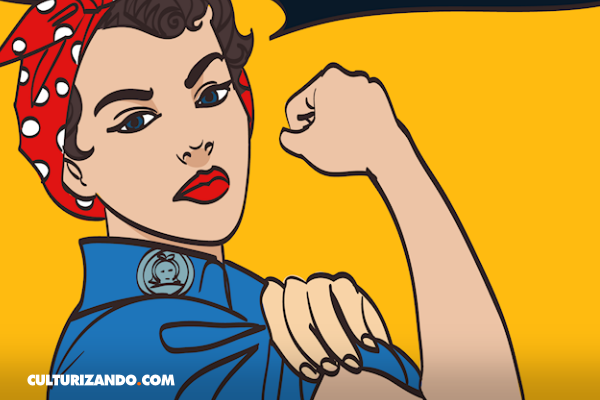 El poder femenino en una imagen 'We can do it!'