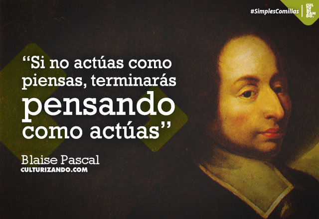 Lo mejor de Blaise Pascal (+Frases) –  | Alimenta tu Mente