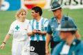 El día que Maradona dio positivo en el antidoping