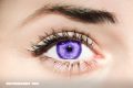 ¿Por qué algunas personas parecieran tener ojos color violeta?