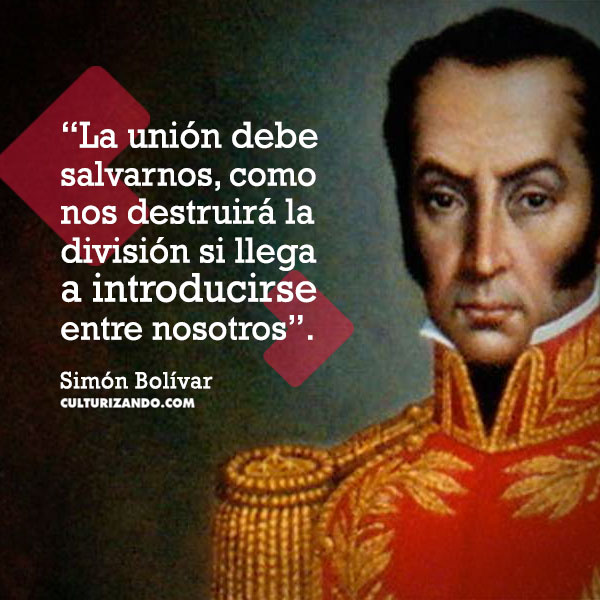 Frases de Simon Bolivar