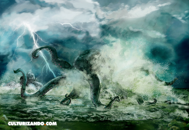 El kraken, monstruo más grande terrorífico que azotó la humanidad – culturizando.com | Alimenta Mente