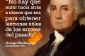 10 frases de George Washington