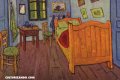 ‘El dormitorio en Arlés’, la pintura que intentó apaciguar la locura de Van Gogh