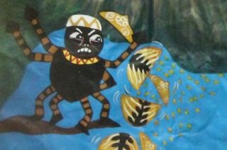 Anansi, el inteligente dios araña africano que es dueño de todas las historias del mundo