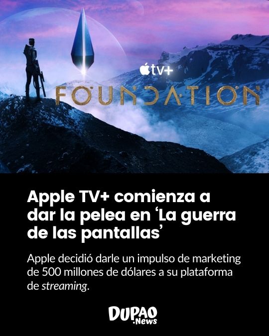 Apple TV+ comienza a dar la pelea en ‘La guerra de las pantallas’