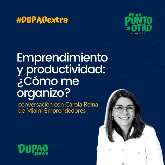 Extra 07 • Emprendimiento y productividad: ¿Cómo me organizo?