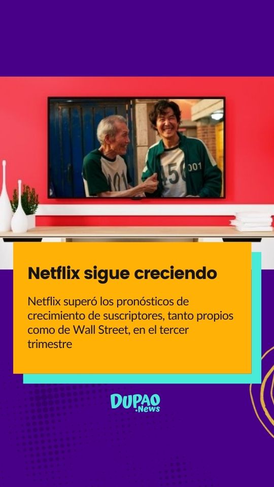 Netflix sigue creciendo
