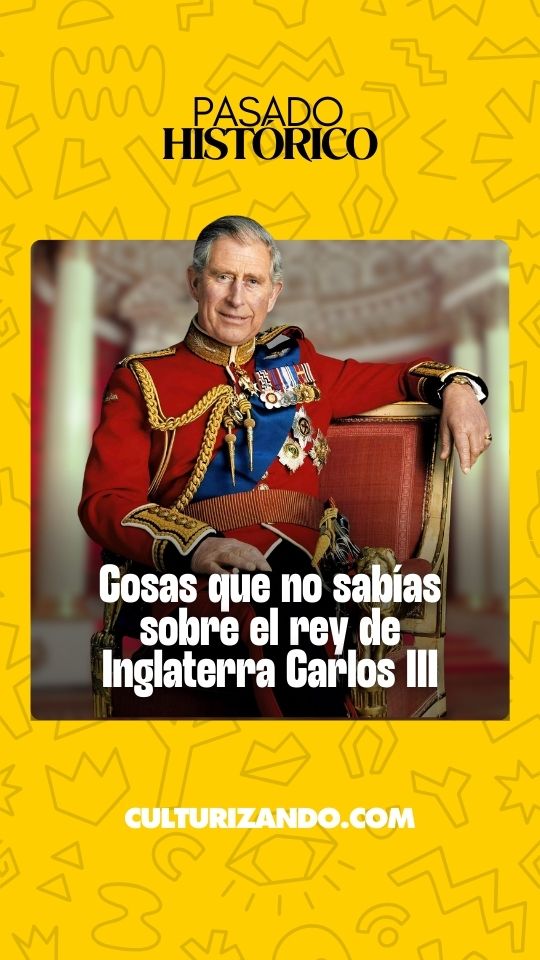 Cosas que no sabías sobre el rey de Inglaterra Carlos III