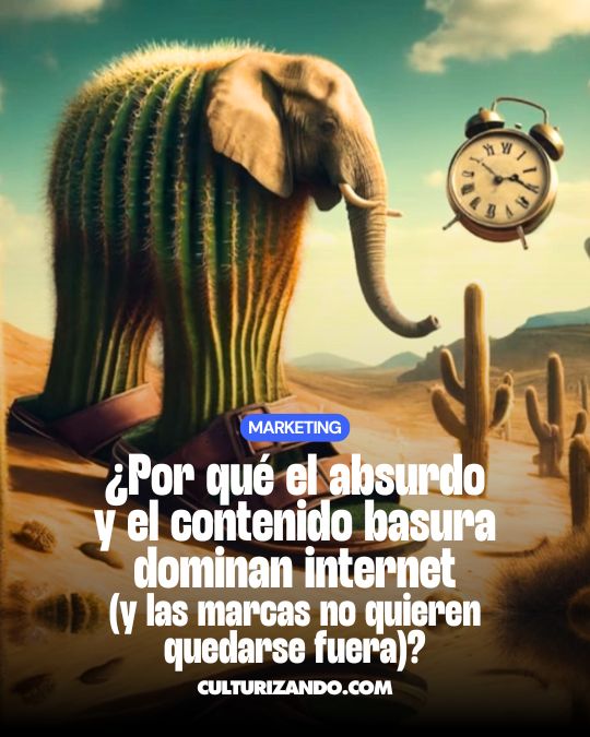 Cocodrilos voladores y cerebros podridos: el absurdo triunfa en internet y el marketing