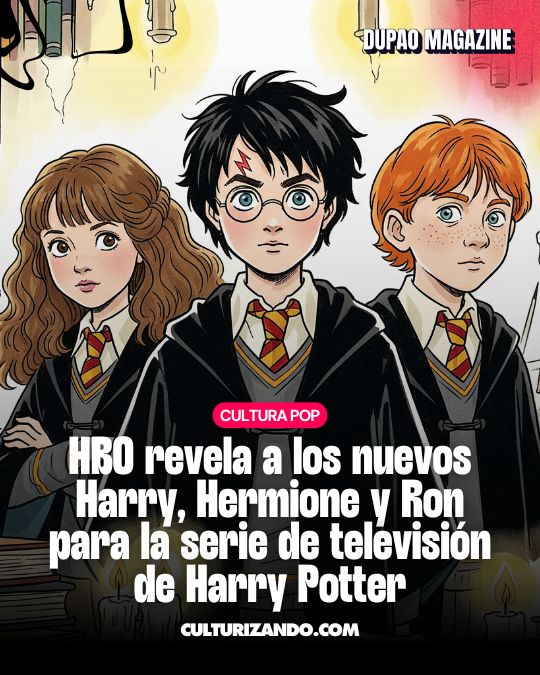 HBO revela a los nuevos Harry, Hermione y Ron para la serie de televisión de Harry Potter (+foto)