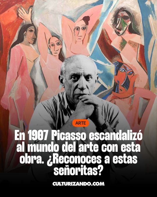 Las señoritas de Avignon’ de Picasso