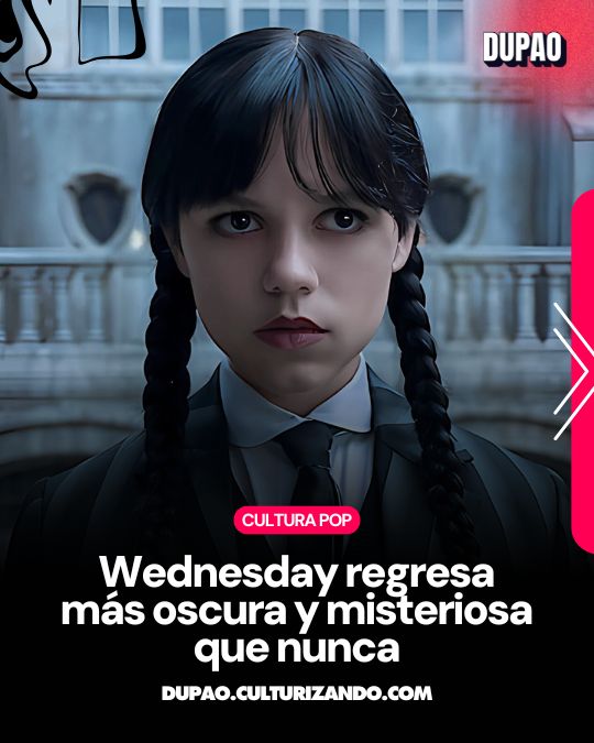 Wednesday regresa más oscura y misteriosa que nunca en su segunda temporada