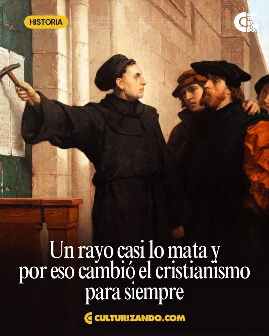 Sobre cómo Martín Lutero decidió ser monje