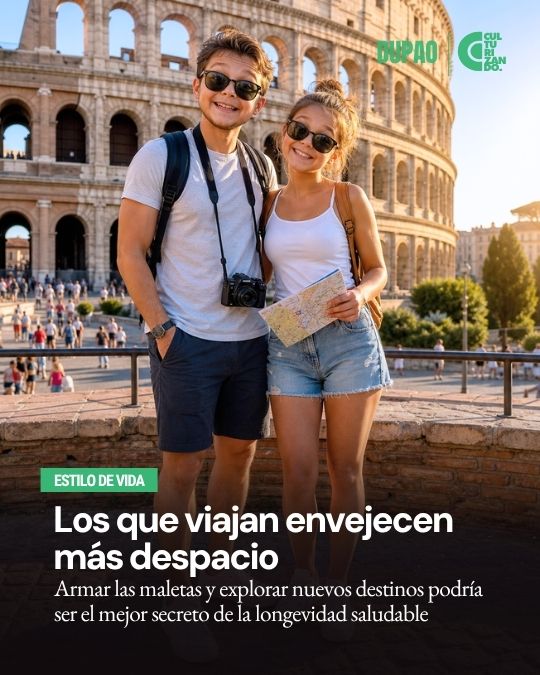 Viajando envejecemos más despacio, según un nuevo estudio