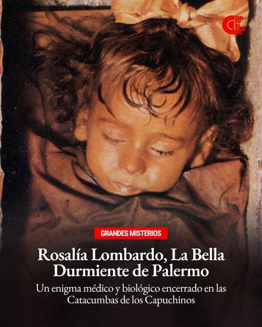 El misterioso caso de Rosalía Lombardo, la momia que abre y cierra los ojos