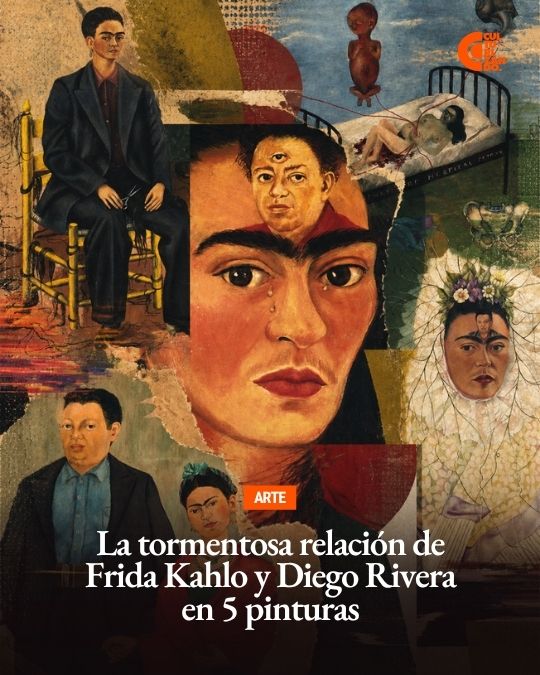 La tormentosa relación de Frida Kahlo y Diego Rivera en 5 pinturas