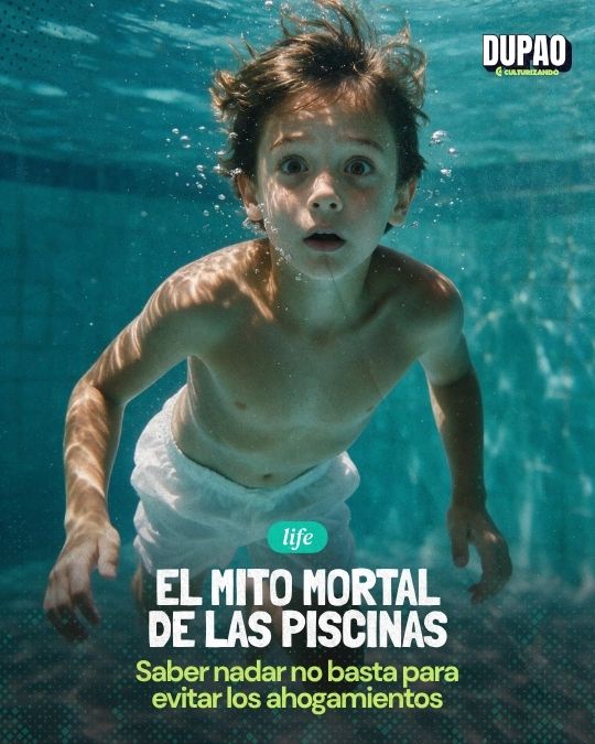 Saber nadar no basta para evitar los ahogamientos