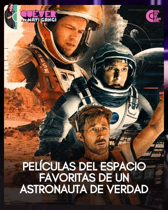 Las 3 películas del espacio favoritas de un astronauta de verdad