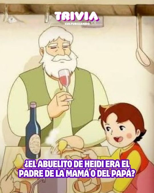 Trivia: ¿Viviste tu infancia en las montañas junto a Heidi y su abuelo?