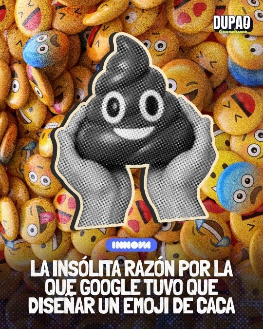 El origen del famoso “Poop Emoji”: La caca sonriente