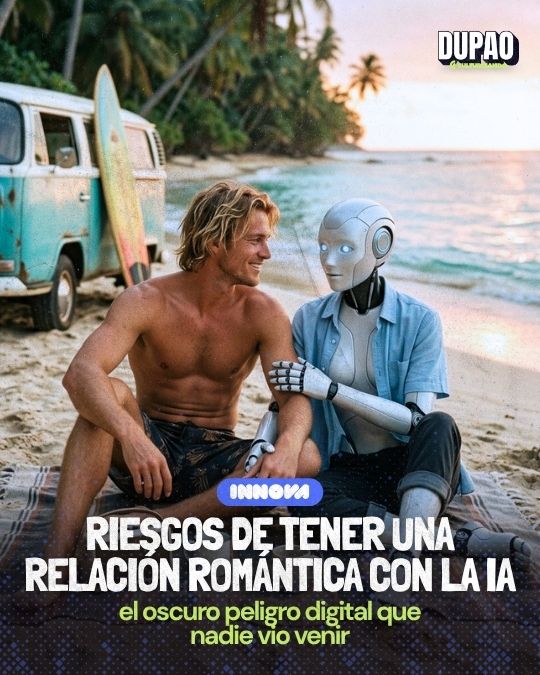 Los riesgos de mantener una relación romántica con la IA: la privacidad, en juego
